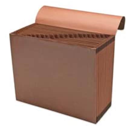 Smead A-Z Expanding File- Legal- 21 Pockets- 15in.x10in.- Leather-like SMD70320